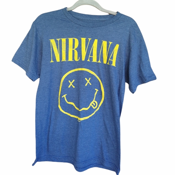 NIRVANA Tops - Nirvana smiley shirt